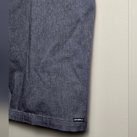 Men's O'neill Heathered Gray Hybrid Series Board CoastalCore Shorts, Size 34 - Picture 3 of 4
